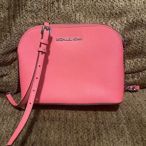 Michael Kors Crossgrain Dome Crossbody Bag